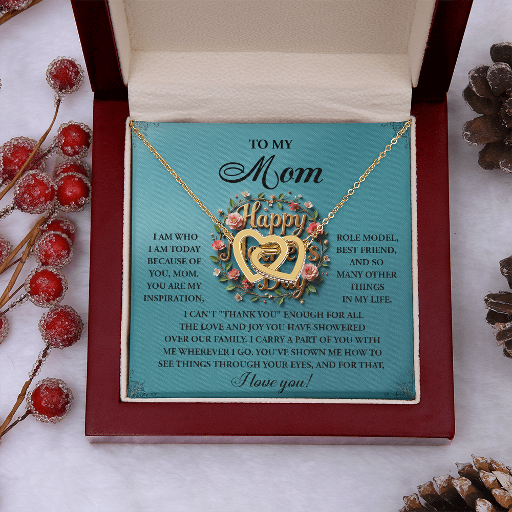 To My Mom Necklace, Neweleven Gifts For Mom, Gift My Mom Christma, Mother Christma Gift From Daughter, Spanish Mothers Day Gifts For Mom