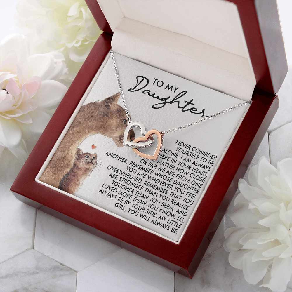 To My Daughter Necklace, To My Mom Necklace, Adult Daughter Valentines Gifts, Necklace From Dad To Daughter