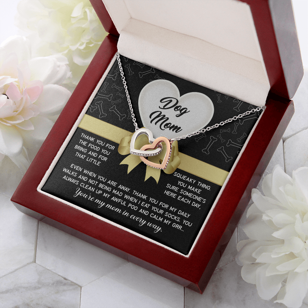 To My Dog Mom Necklace, Necklace For My Mom, What To Get My Mom For Christmas, Valentines Day Gifts For Mom Spanish