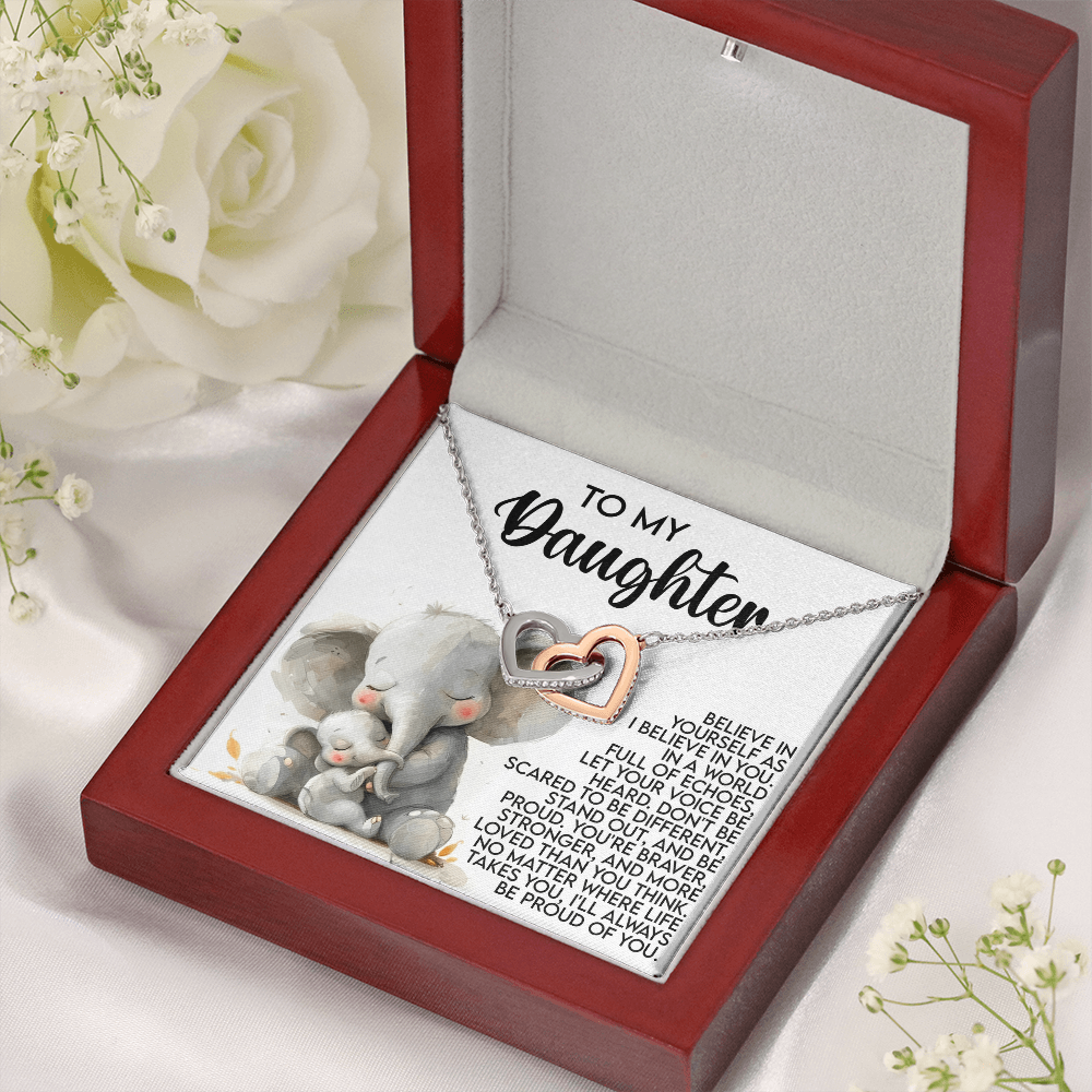 To My Daughter Necklace, To My Daughter Necklace, Daddys Little Girl Necklace, Valentine Gifts For My Daughter