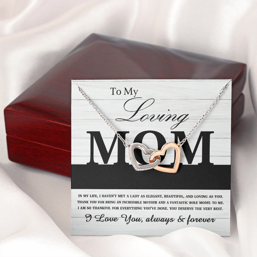 To My Loving Mom Necklace, Mothers Day Gifts Mom, Mother Day Gift Mom Necklace, Christma Mom Gift From Daughter, Gift Mom Mother Necklace Pendant