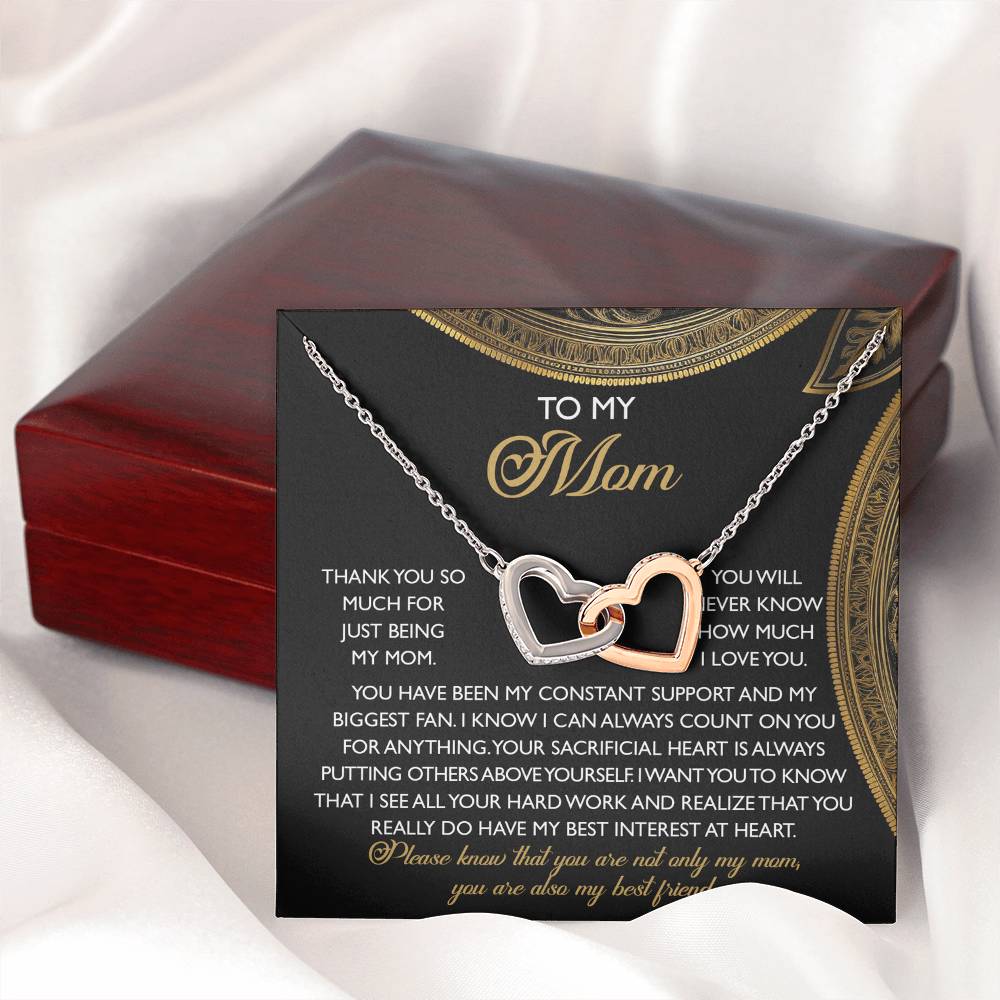 To My Mom Necklace, Mothers Day Necklace From Son, Mom Gift Christma Jewelry, Mother Day Jewelry Mom, Christmas Gifts For Mom Spanish
