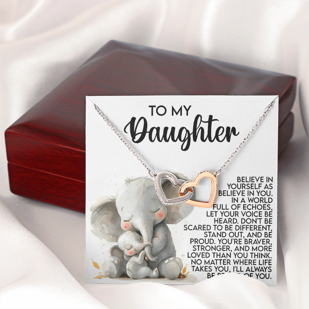 To My Daughter Necklace, To My Daughter Necklace, Daddys Little Girl Necklace, Valentine Gifts For My Daughter