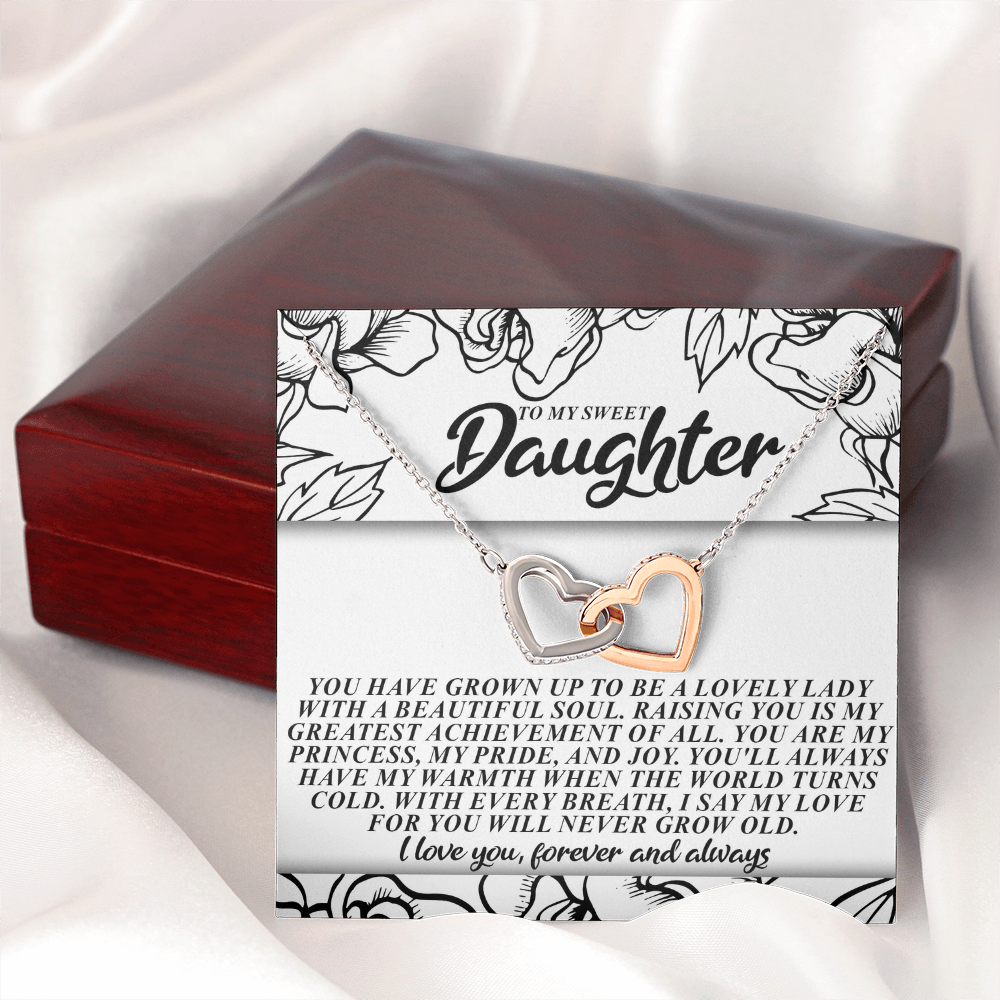 To My Sweet Daughter Necklace, To My Badass Daughter Necklace, To My Badass Daughter Necklace From Mom, To My Daughter Necklace
