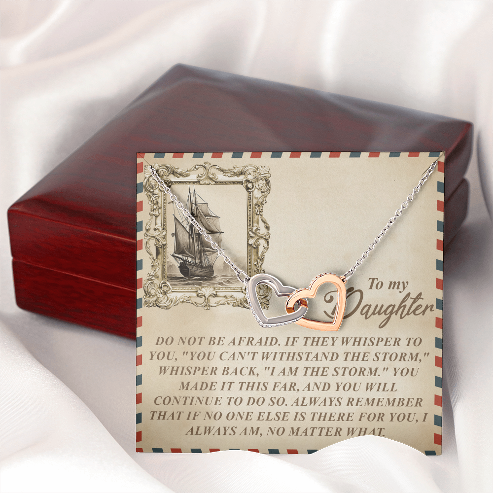 To My Daughter Necklace, Daughter Necklace From Dad, To My Daughter Necklace From Dad, To Our Daughter Gifts From Parents