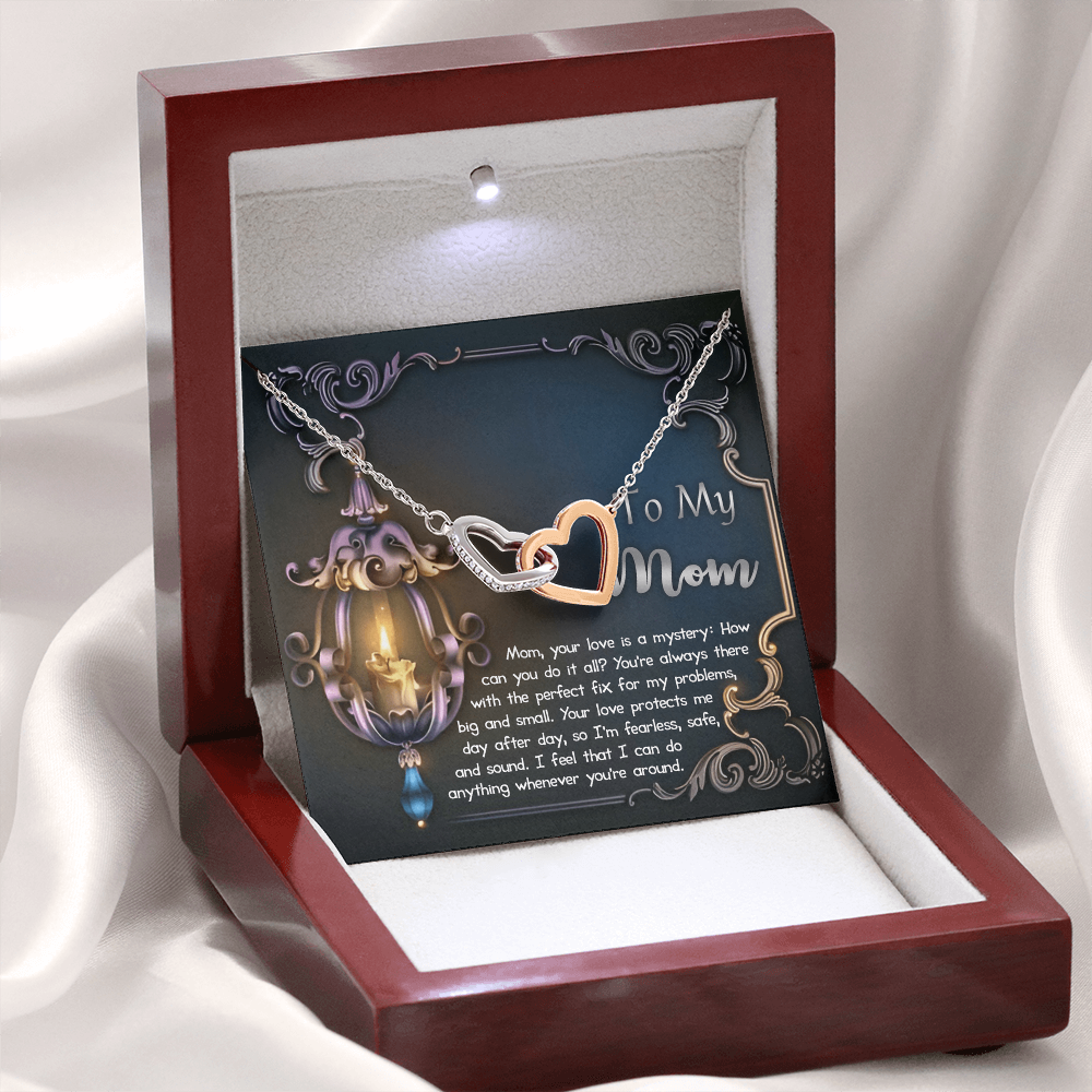 To My Mom Necklace, Christma Day Gift Mom, Mother Day Gift Jewelry Necklace, Christma Gift Mom Necklace, Sentimental Birthday Gift Mom