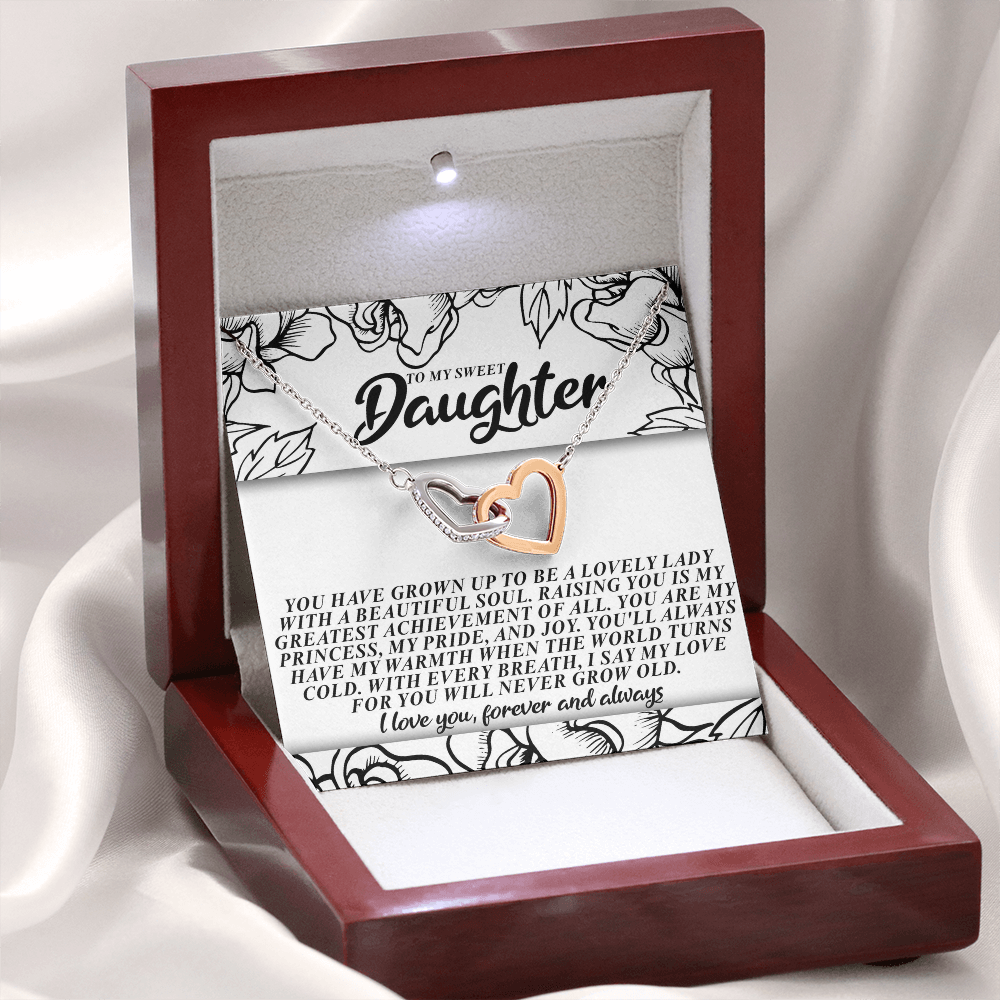To My Sweet Daughter Necklace, To My Badass Daughter Necklace, To My Badass Daughter Necklace From Mom, To My Daughter Necklace