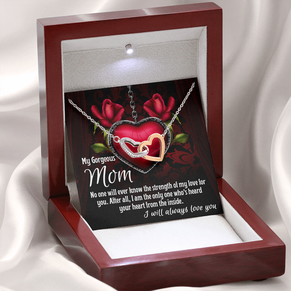 My Gorgeous Mom Necklace, Sentimental Gifts For Mom From Son, Christmas Gifts For Mom In Spanish, Mothers Day Jewelry Mom