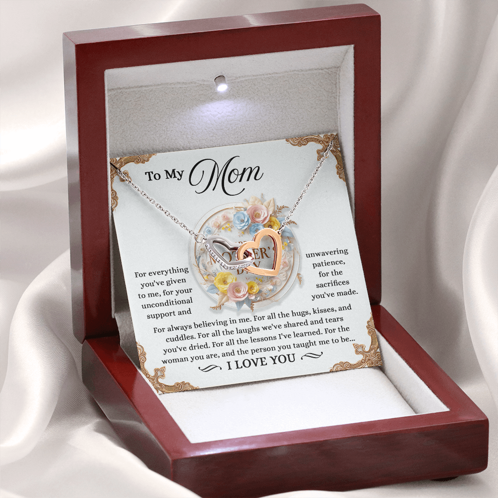To My Mom Necklace, Mothers Day Gifts Mom, Mother Day Gift Mom Necklace, Christma Mom Gift From Daughter, Gift Mom Mother Necklace Pendant