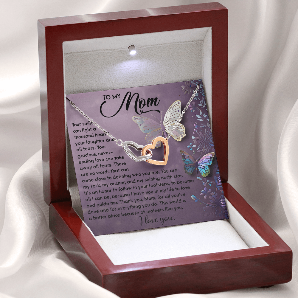 To My Mom Necklace, Christma Day Gift Mom, Mother Day Gift Jewelry Necklace, Christma Gift Mom Necklace, Sentimental Birthday Gift Mom