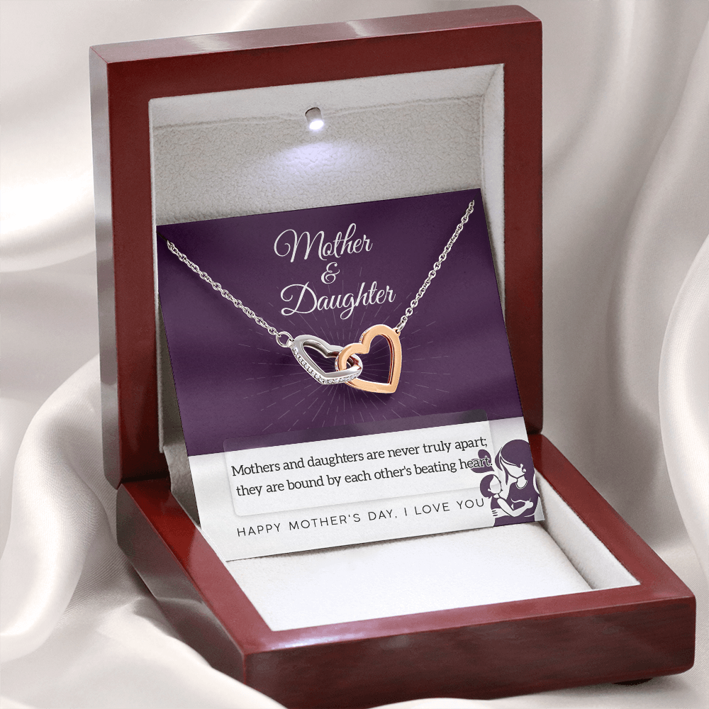Mother And Daughter Necklace, Mother Day Jewelry Mom, Gifts For Your Mom From Daughter, Gifts For Moms From Daughters