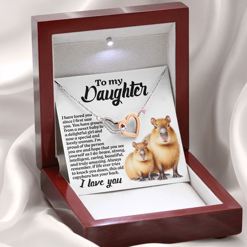 To My Daughter Necklace, Dad And Daughter Necklaces, Birthday Gift For Daughter Adult, Dad And Daughter Necklaces
