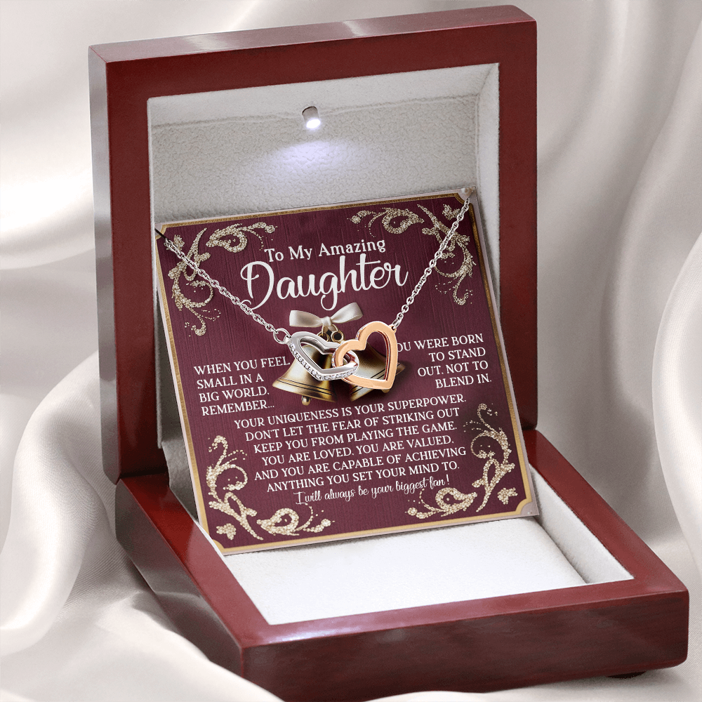 To My Amazing Daughter Necklace, For My Daughter Necklace, Daughter Gifts From Mom, For My Daughter From Mom
