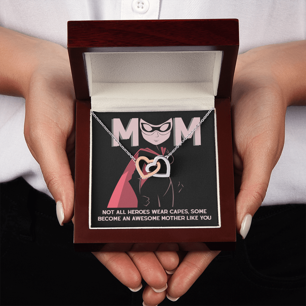 To My Mom Necklace, Jewelry For Mom From Daughter, Necklace For Mom From Daughter, Mom Necklace From Son, Gift From Daughter To Mom
