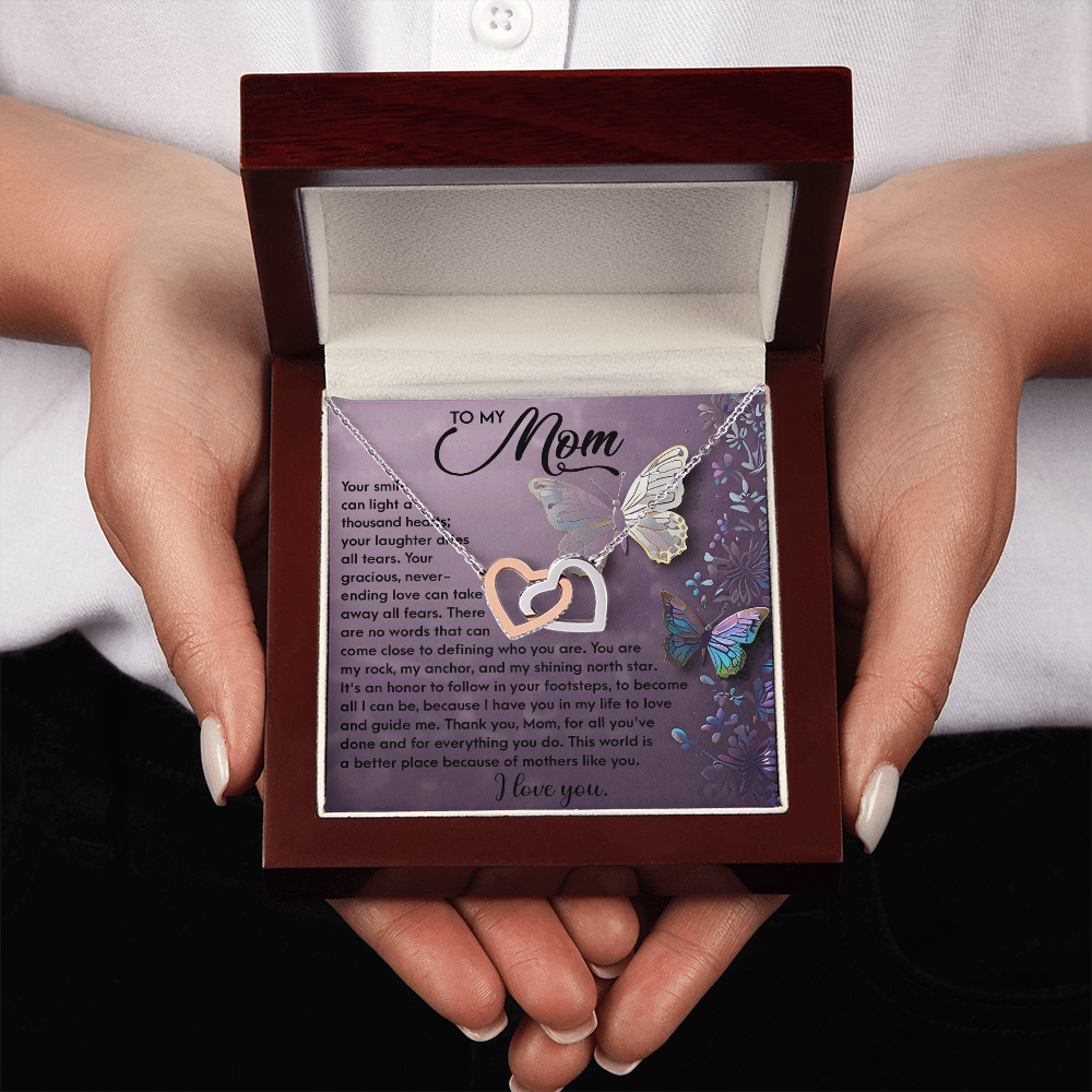 To My Mom Necklace, Christma Day Gift Mom, Mother Day Gift Jewelry Necklace, Christma Gift Mom Necklace, Sentimental Birthday Gift Mom