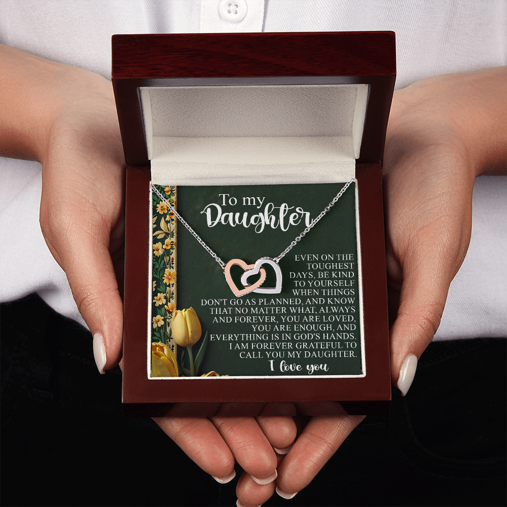 To My Daughter Necklace, Valentine For Adult Daughter, Daughters Necklace From Dad, To My Badass Daughter Necklace From Dad
