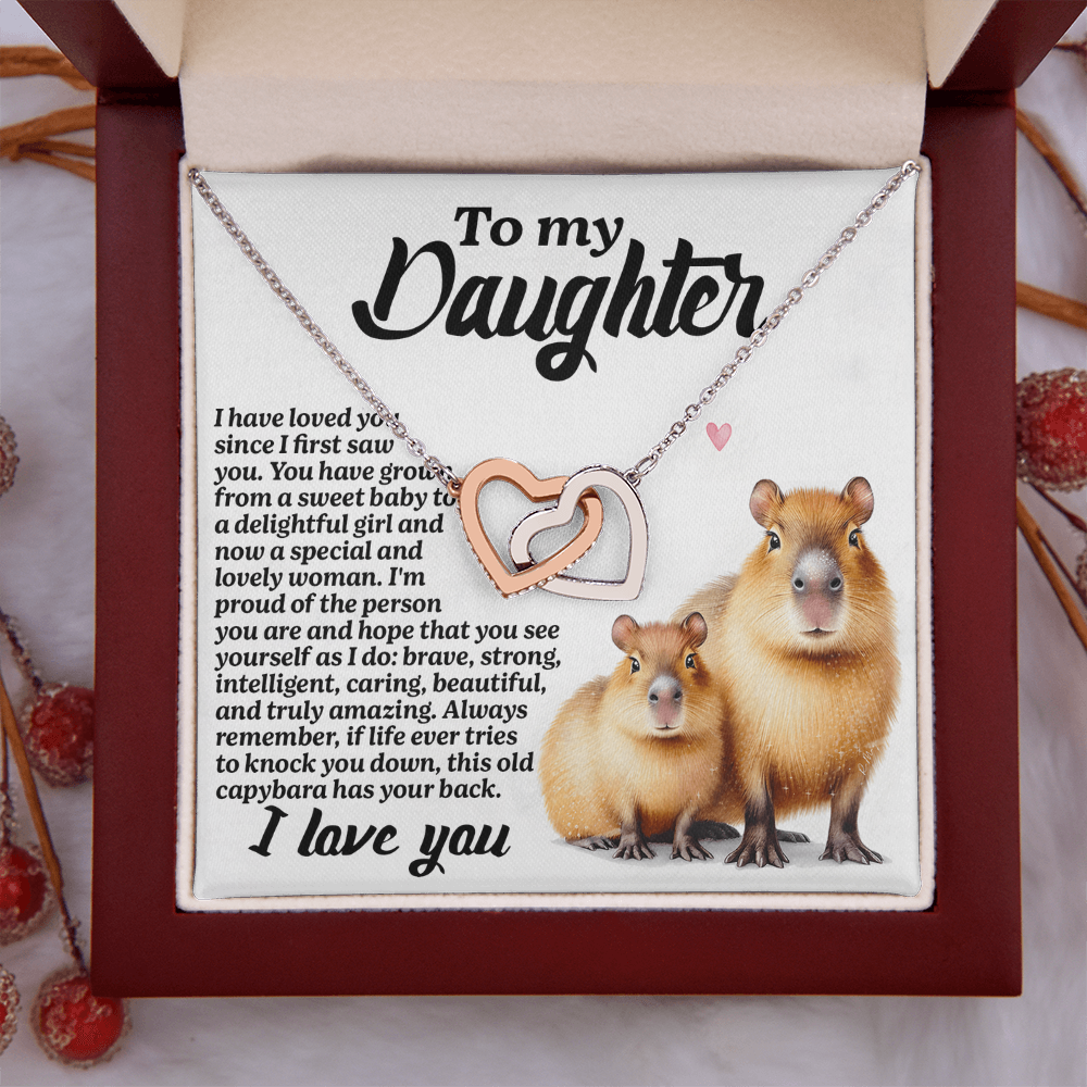 To My Daughter Necklace, Dad And Daughter Necklaces, Birthday Gift For Daughter Adult, Dad And Daughter Necklaces