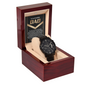 To My Incredible Dad Black Chronograph Watch, Gift For Dad On Wedding Day From Bride, Gift For Fathers Day For Dad, 14 February Gift Man