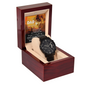 To My Wonderful Black Chronograph Watch, Gifts From Loving Child To Mom, Dad Presents For Christmas, Presents For Dad From Son