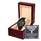 To My Wonderful Father Black Chronograph Watch, Fathers Day Gifts Bulk, Birthday Gift For Dad From Kids, Birthday Gift For Dad From Kids