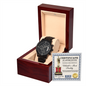 Certificate Of Appreciation Daddy Black Chronograph Watch, Fathers Day Gifts From Favorite Child, Valentines Day Gifts For Father