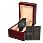 To My Amazing Daddy Black Chronograph Watch, Gift For Dad From Daughter, Gift For Fathers Day From Kids, Watch For Man Waterproof