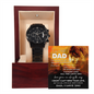 To My Wonderful Black Chronograph Watch, Gifts From Loving Child To Mom, Dad Presents For Christmas, Presents For Dad From Son