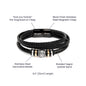 TTSA01 - Bracelet to My Son, Happy Birthday