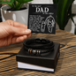 To The Best Dad In The World Bracelet, Birthday Gifts For Dad From Son, Son To Dad Christmas Gift, Gifts For Dad From Wife