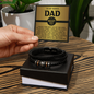 To My Bonus Dad Bracelet, Birthday Gifts For Dad, Father's Day Gifts For Dad, Birthday Gifts For Dad From Daughter