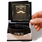 To My Grandpa Bracelet, Father's Day Gift For Grandpa, Birthday Gift For Grandpa, Gift For Grandpa From Granddaughter