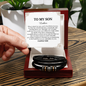 TTSA01 - Leather Bracelet for Son