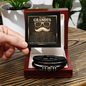 To My Grandpa Bracelet, Father's Day Gift For Grandpa, Birthday Gift For Grandpa, Gift For Grandpa From Granddaughter
