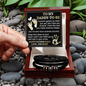 To My Daddy-To-Be Bracelet, Gift For Dad To Be, Christmas Presents For Dad, To My Dad Gifts From Son