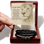 TTSA01 - Bracelet to My Son, Happy Birthday