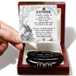 To My Father Bracelet, Christian Fathers Day Gifts, Birthday Gift For Dad From Son, Dad Christmas Gifts From Son