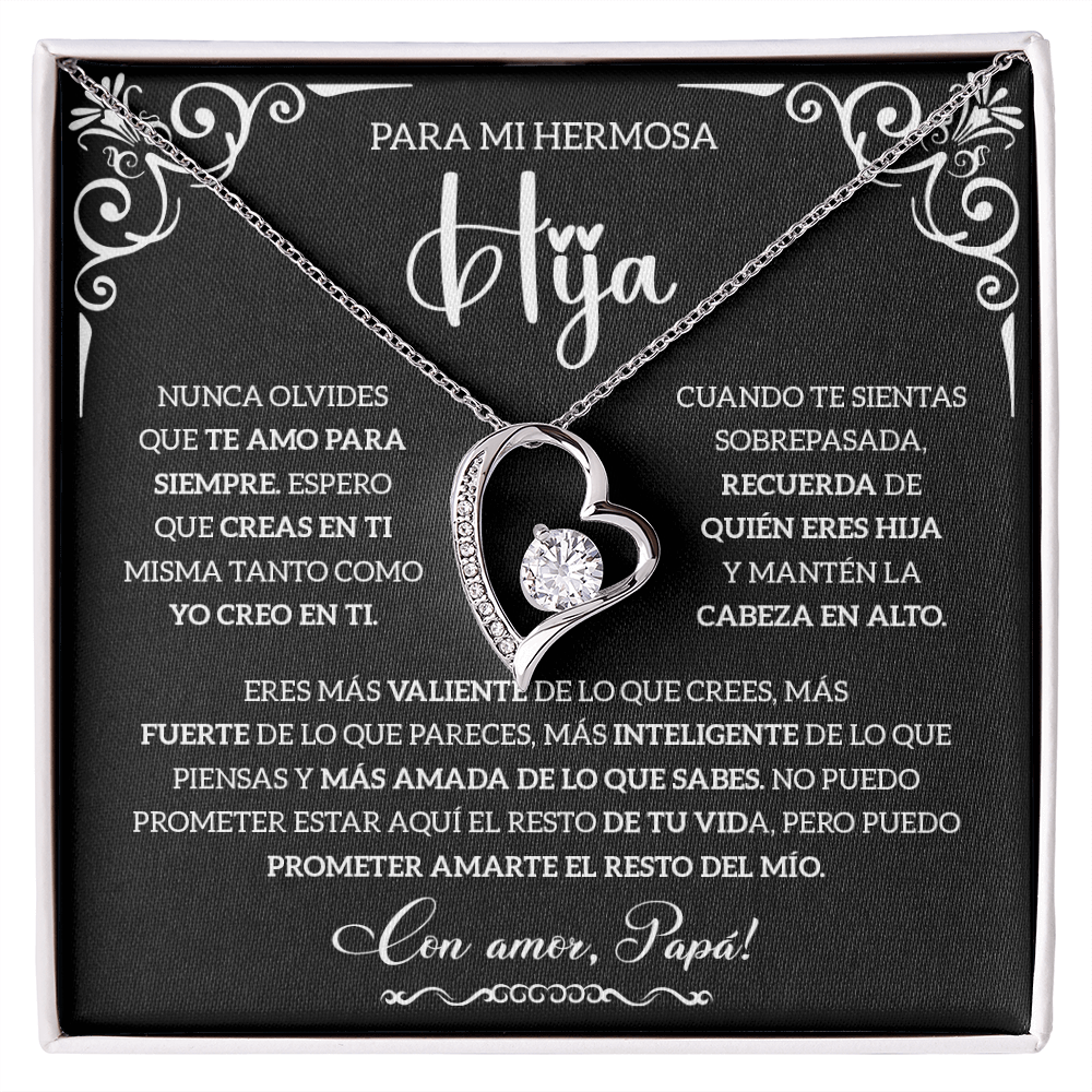 Regalo Para Mi Hija En Español, Regalos Para Papa De Hija - HINESP-FBA-BR3-T5