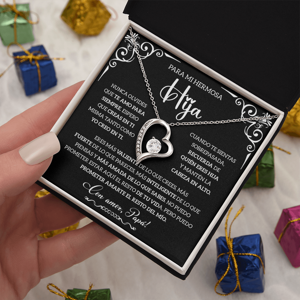 Regalo Para Mi Hija En Español, Regalos Para Papa De Hija - HINESP-FBA-BR3-T5