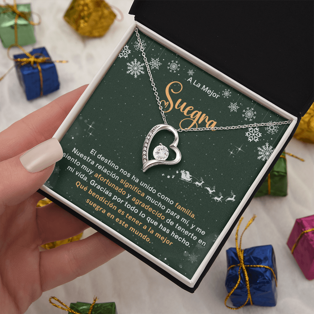 Regalo De Navidad Para Mi Suegra, Amor De Mis Amores, Un Regalo Unico Para El Amor De Mi Vida - SUEG_BR2_NLNM10_2