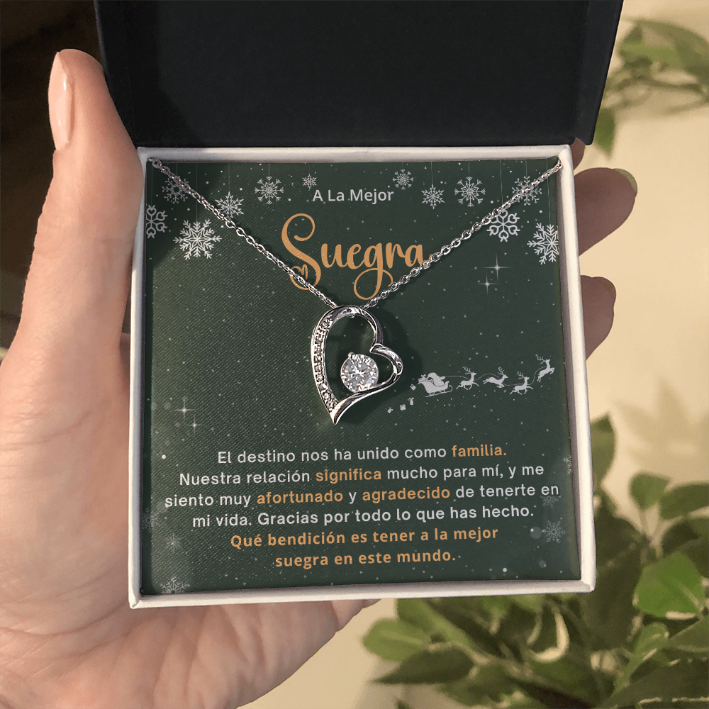 Regalo De Navidad Para Mi Suegra, Amor De Mis Amores, Un Regalo Unico Para El Amor De Mi Vida - SUEG_BR2_NLNM10_2