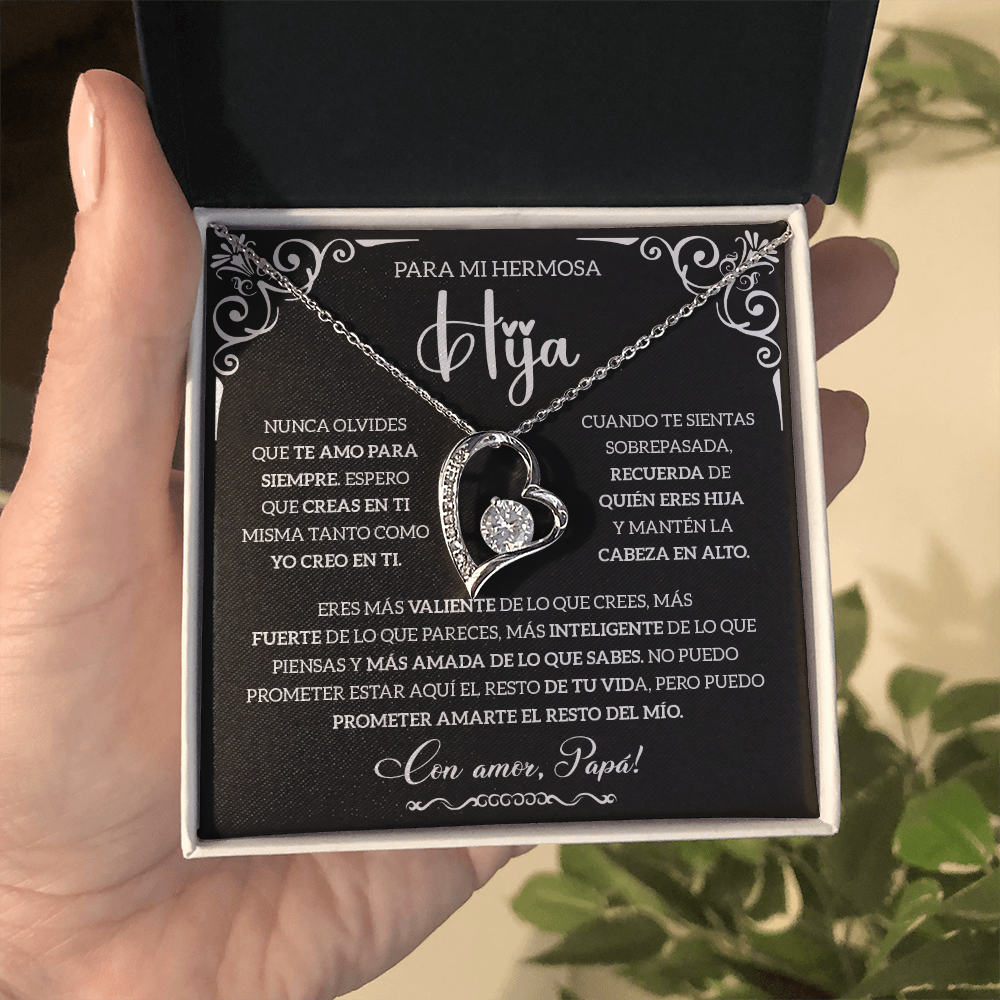 Regalo Para Mi Hija En Español, Regalos Para Papa De Hija - HINESP-FBA-BR3-T5