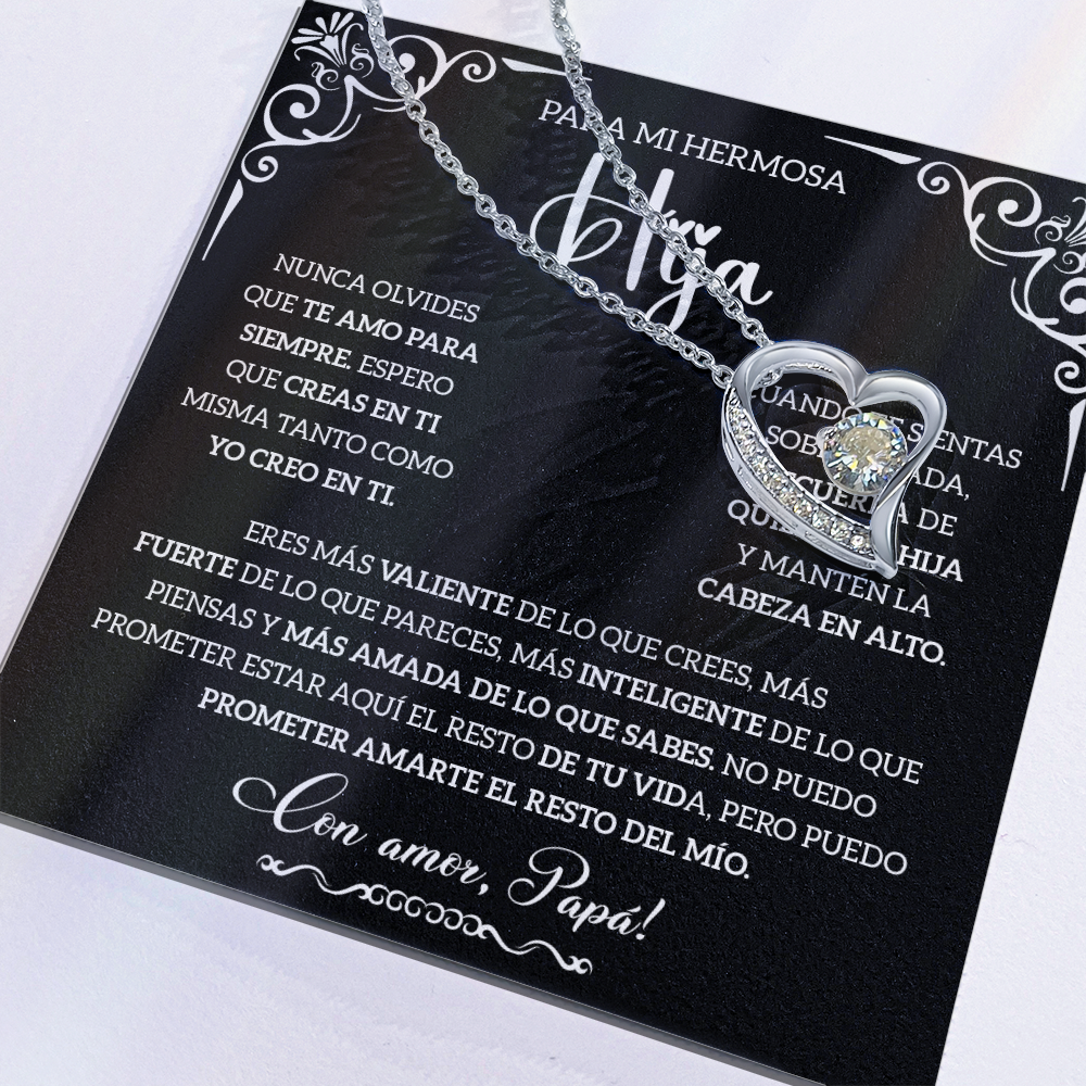 Regalo Para Mi Hija En Español, Regalos Para Papa De Hija - HINESP-FBA-BR3-T5