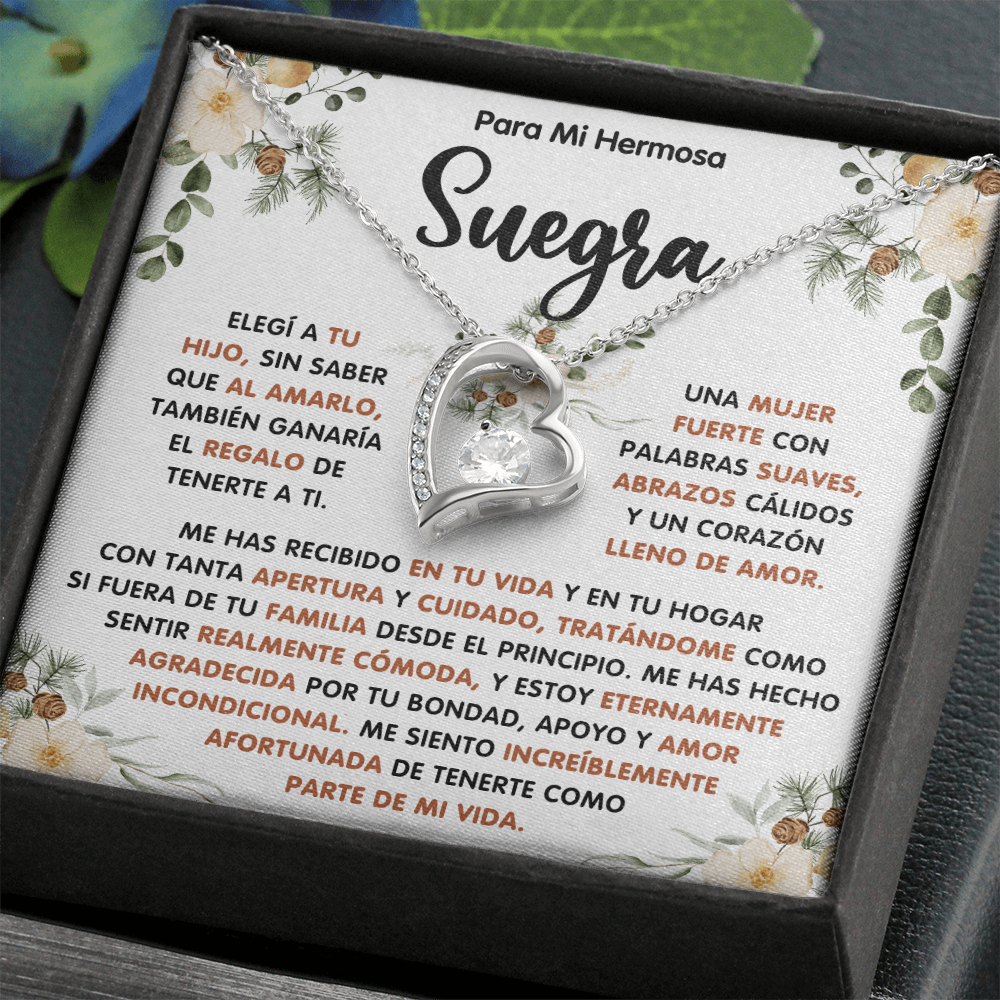 Regalo De Navidad Para Mi Suegra, Amor De Mis Amores, Un Regalo Unico Para El Amor De Mi Vida - SUEG_BR2_NLNM10_1