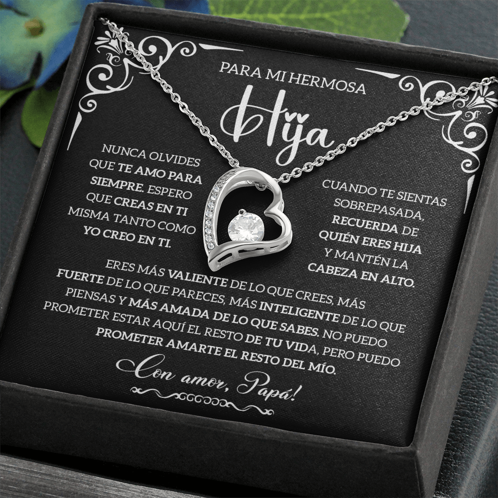 Regalo Para Mi Hija En Español, Regalos Para Papa De Hija - HINESP-FBA-BR3-T5