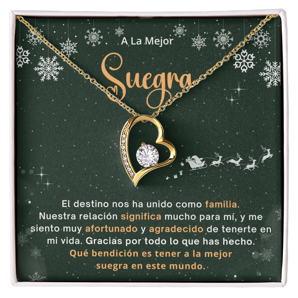 Regalo De Navidad Para Mi Suegra, Amor De Mis Amores, Un Regalo Unico Para El Amor De Mi Vida - SUEG_BR2_NLNM10_2