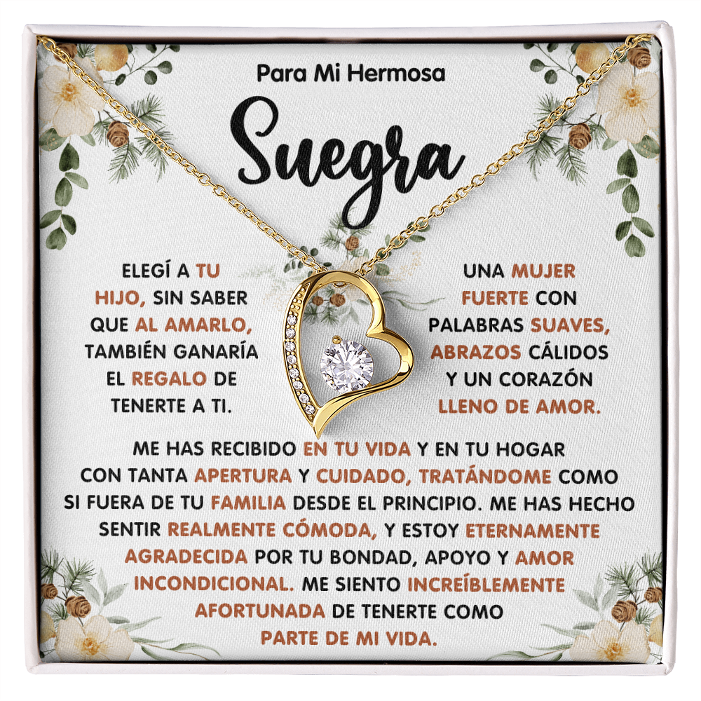 Regalo De Navidad Para Mi Suegra, Amor De Mis Amores, Un Regalo Unico Para El Amor De Mi Vida - SUEG_BR2_NLNM10_1