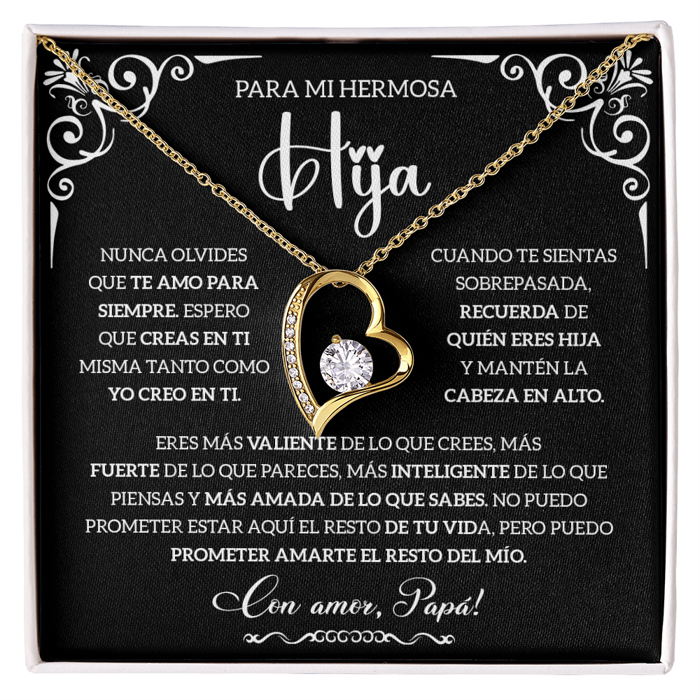 Regalo Para Mi Hija En Español, Regalos Para Papa De Hija - HINESP-FBA-BR3-T5