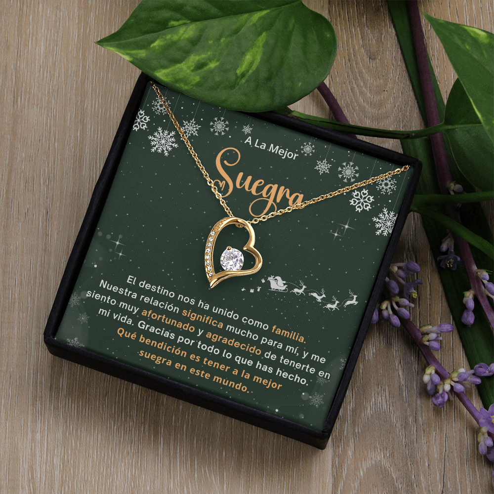 Regalo De Navidad Para Mi Suegra, Amor De Mis Amores, Un Regalo Unico Para El Amor De Mi Vida - SUEG_BR2_NLNM10_2