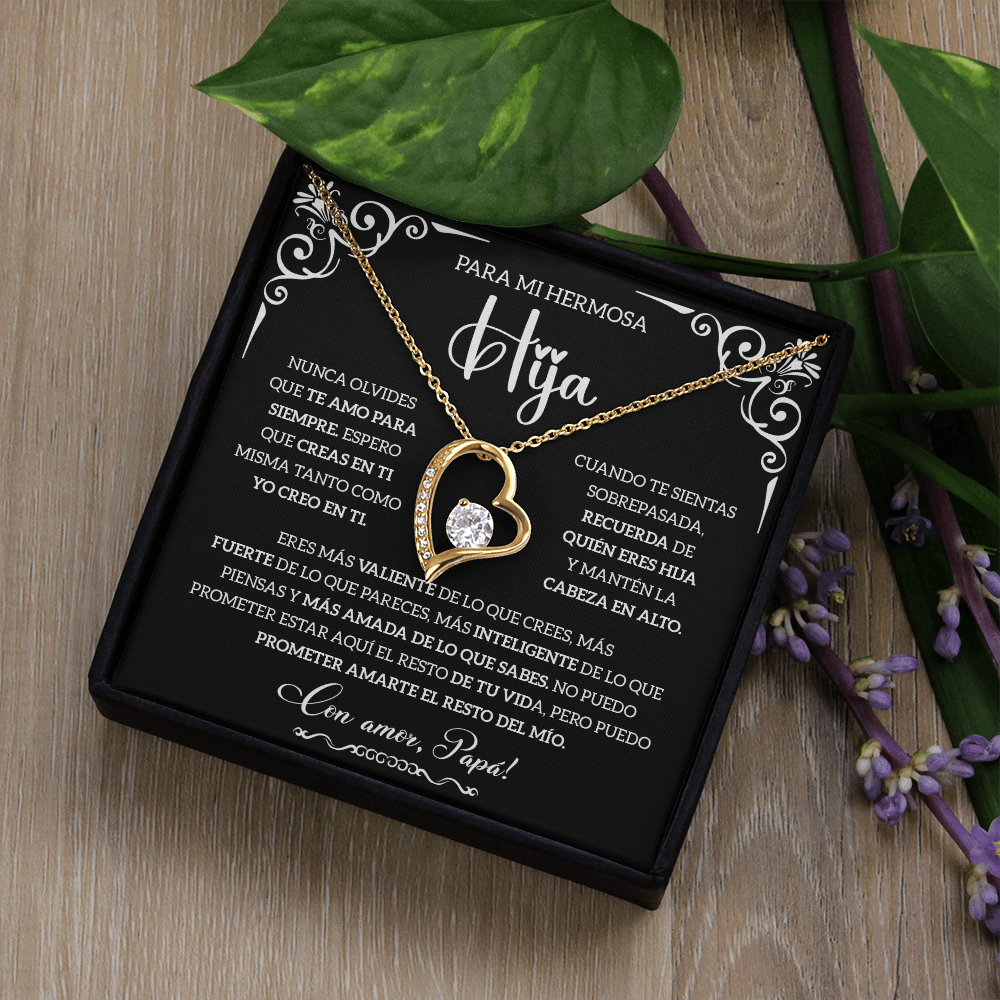 Regalo Para Mi Hija En Español, Regalos Para Papa De Hija - HINESP-FBA-BR3-T5