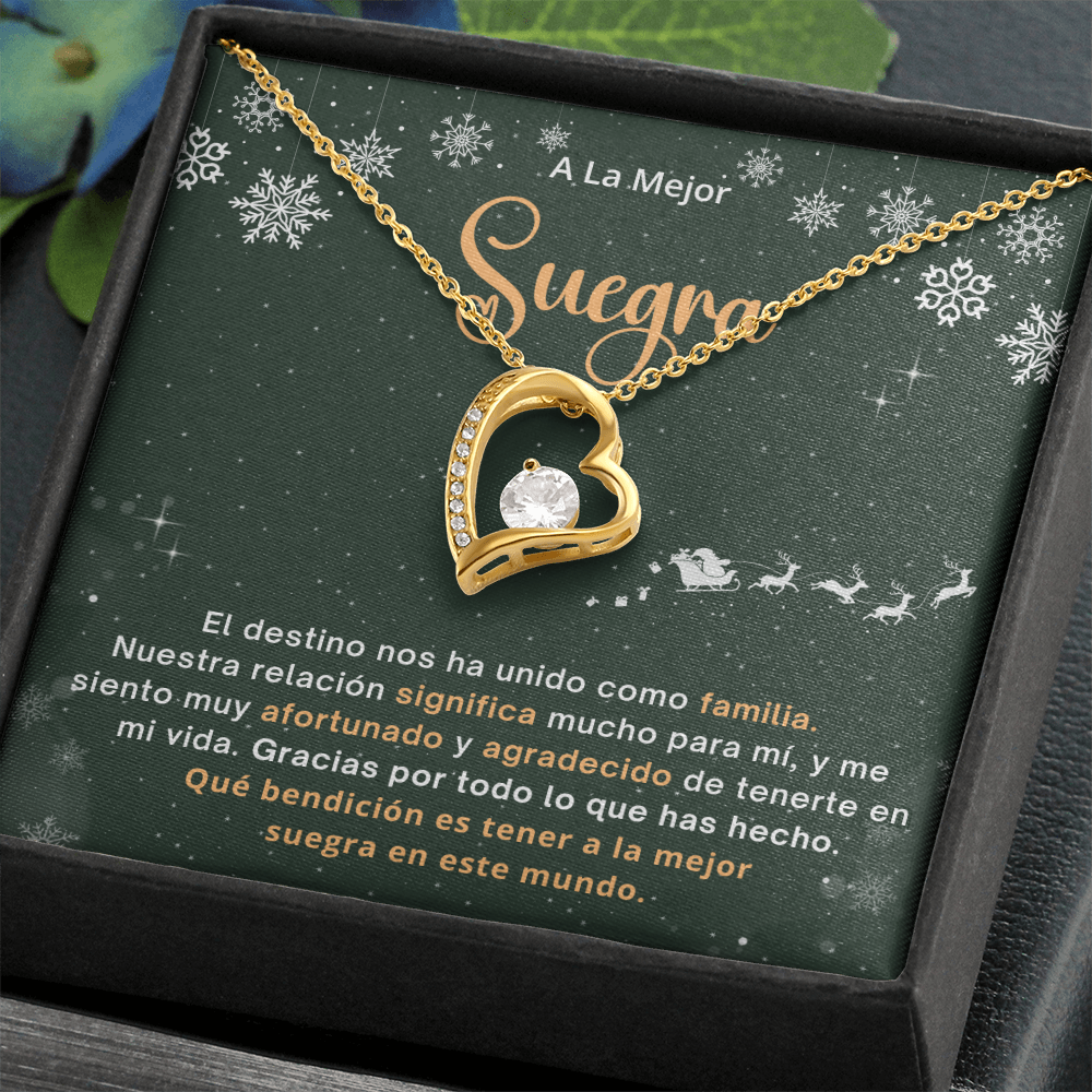 Regalo De Navidad Para Mi Suegra, Amor De Mis Amores, Un Regalo Unico Para El Amor De Mi Vida - SUEG_BR2_NLNM10_2